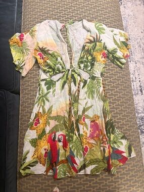 FARM Brazil papagallo dress